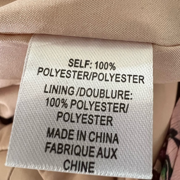 NWT Marchesa Notte Carrara Floral Pink Floral Maxi Dress - Picture 12 of 12